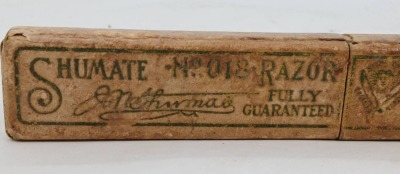 Shumate Straight Razor with Box - 8