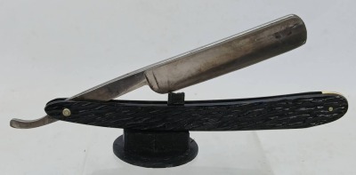 Shumate Straight Razor with Case - 3