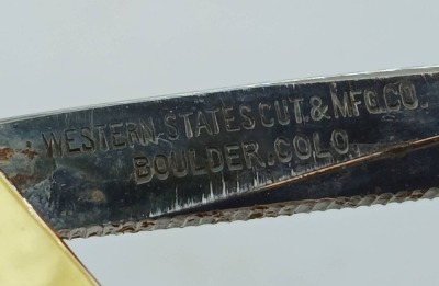 Western States Cutlery Straight Razor - 3