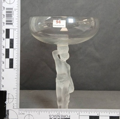 Bayel France Bacchus Champagne Coupe Glass - 7