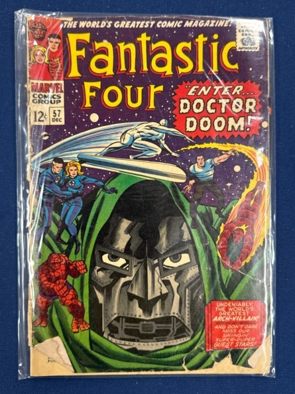 Fantastic Four #57 Comic (December 1966)