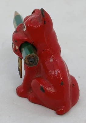 1933 Chicago Exposition Dog Pencil Holder - 2