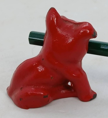 1933 Chicago Exposition Dog Pencil Holder - 3