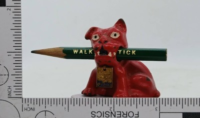 1933 Chicago Exposition Dog Pencil Holder - 8