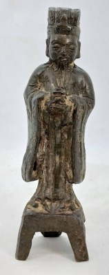 Chinese Bronze Figure of a Standing Figure