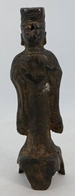 Chinese Bronze Figure of a Standing Figure - 3