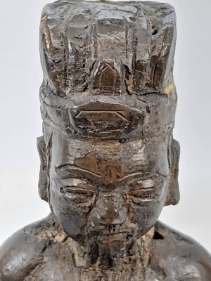 Chinese Bronze Figure of a Standing Figure - 7