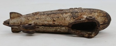 Cast Iron Zep Toy Airship - 5