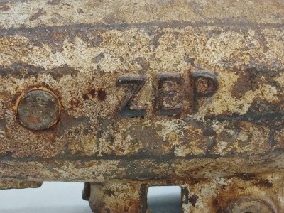 Cast Iron Zep Toy Airship - 6