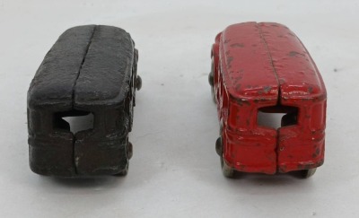 Cast Iron Toy Buses - 3