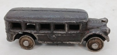 Cast Iron Toy Buses - 6
