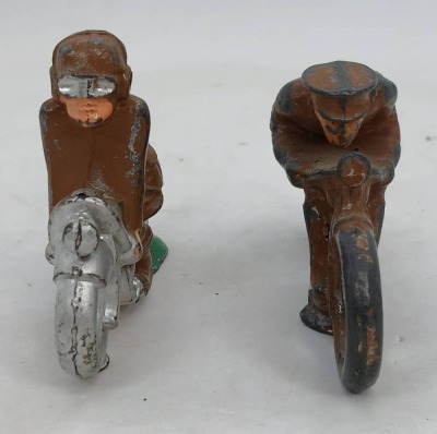 Barclay Motorcycle Cast Iron Toys - 2