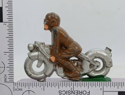 Barclay Motorcycle Cast Iron Toys - 8