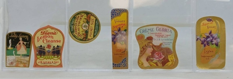 Vintage Cosmetic Labels