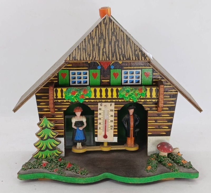 Toggili Wooden Weather House With Figures
