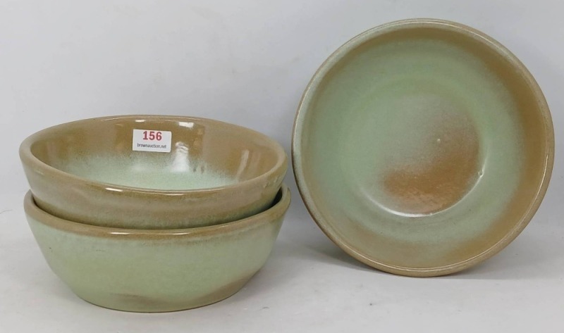 3 Frankoma Pottery Bowls