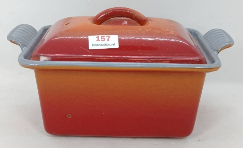 Descoware Belgium No. 16 Lidded Baking Dish