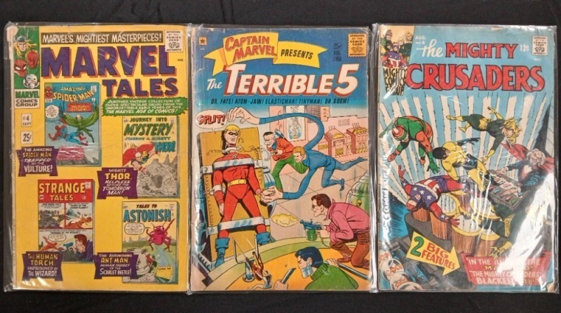 Three 1960s Comic Books
