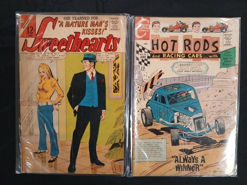 Two Charlton Comics Issues from the 1960s