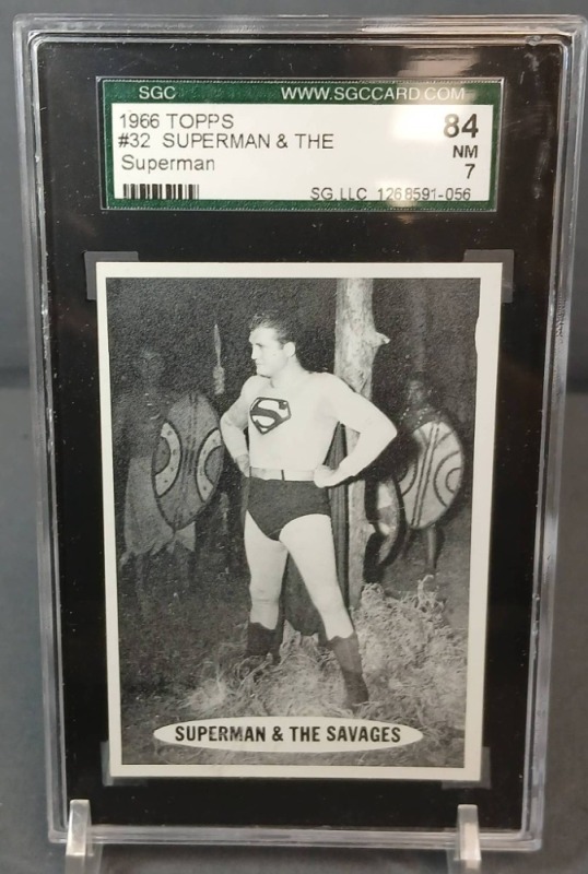 1966 Topps Superman Card #32 SGC Graded 7