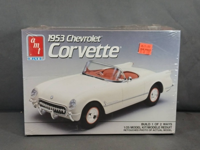 1953 Chevrolet Corvette Model Kit by AMT