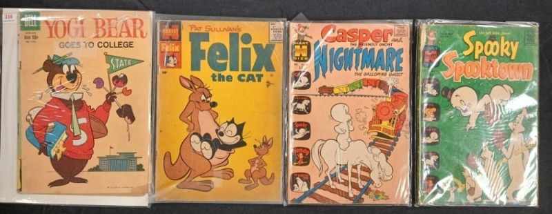 4 Vintage Comic Books
