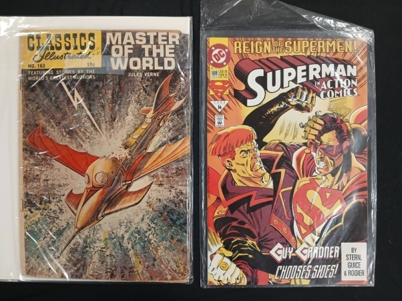 Classics Illustrated and Superman Comics