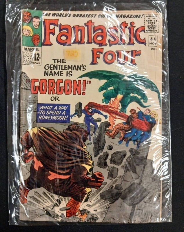 Fantastic Four #44 Comic, November 1965