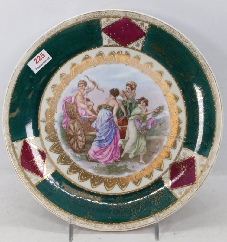 Royal Vienna Plate with Classic Scene