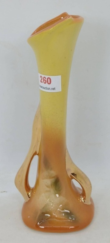 Roseville 22K Gold Accent Vase