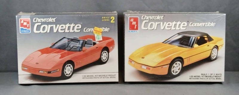 AMT 1:25 Scale Chevrolet Corvette Model Kits