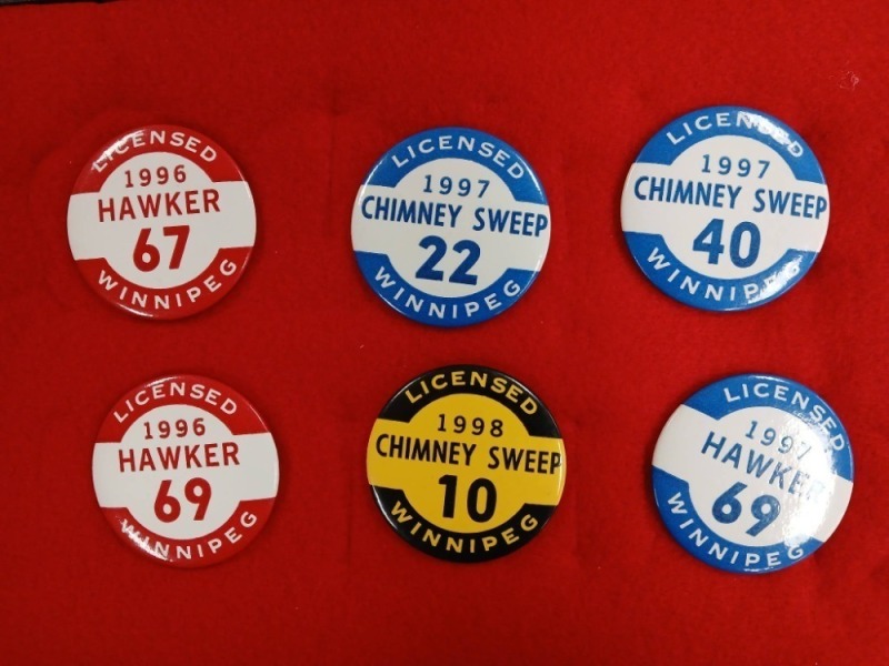 Winnipeg Licensed Pins, 1996-1998