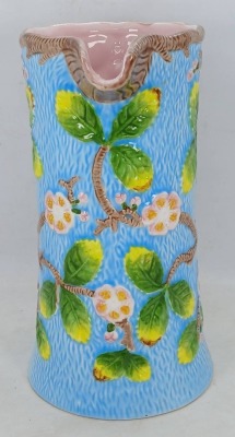 Andrea by Sadek Floral Ceramic Majolica-style Pitcher - 5