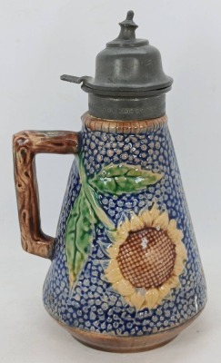 (2) Griffin, Smith and Hill Syrup Pitchers - 4
