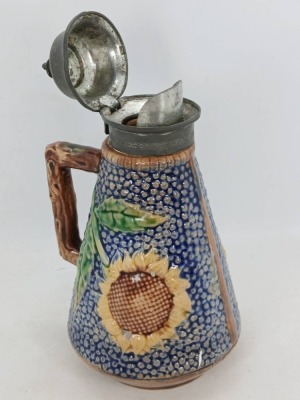 (2) Griffin, Smith and Hill Syrup Pitchers - 6