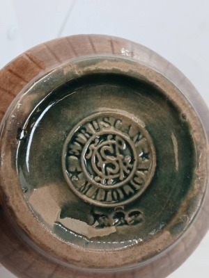 (2) Griffin, Smith and Hill Syrup Pitchers - 8