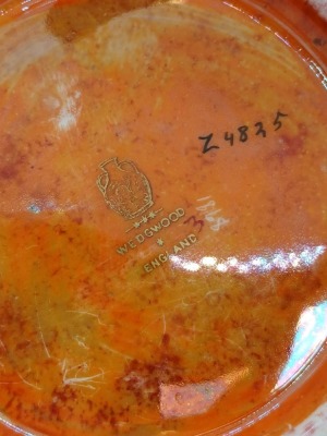 Wedgwood Dragon Motif Center Bowl - 9