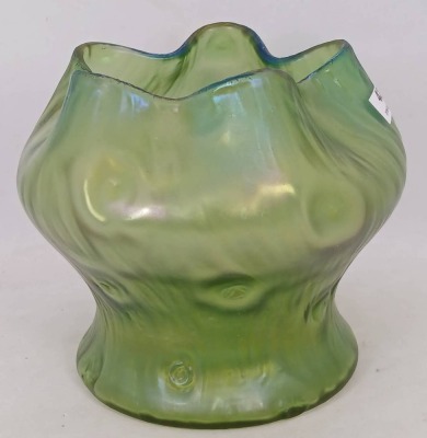Loetz Iridescent Art Glass Bowl, 5-6 Inches - 5