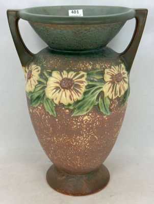 Roseville Dahlrose 369-10" Vase - 2