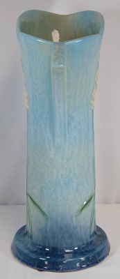 Roseville Wincraft 288-15" Vase, turquoise/blue - 5