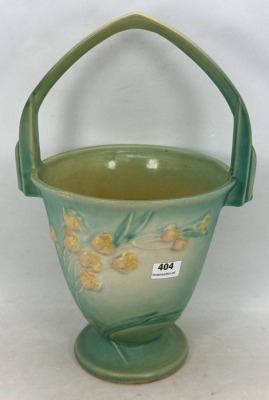 Roseville Ixia 346-10" Basket, Green - 2