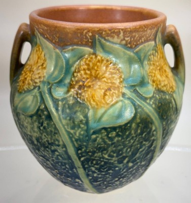 Roseville Sunflower 5" Vase - 4