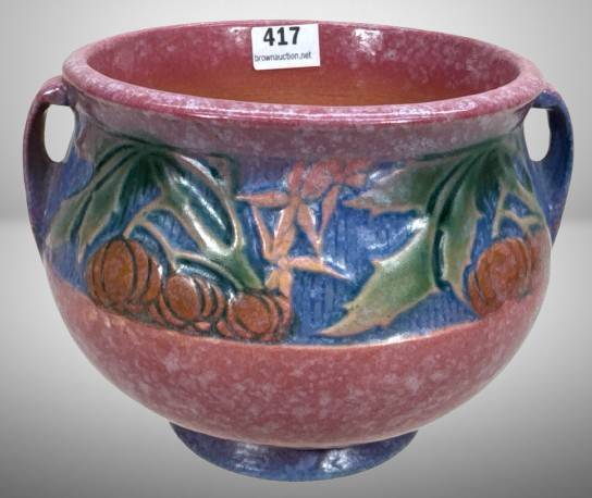Roseville Baneda 626-4" Jardiniere, Pink