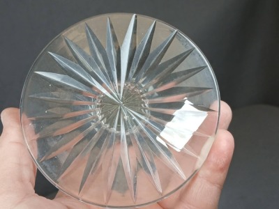 American Brilliant Cut Glass 10" trumpet-shaped Vase Vase - 7