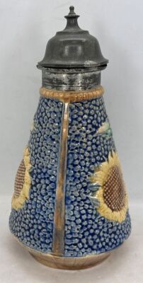 (2) Griffin, Smith and Hill Syrup Pitchers - 11
