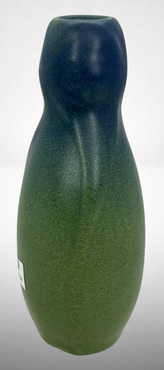 1917 Van Briggle Blue-Green Tulip Vase