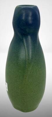 1917 Van Briggle Blue-Green Tulip Vase
