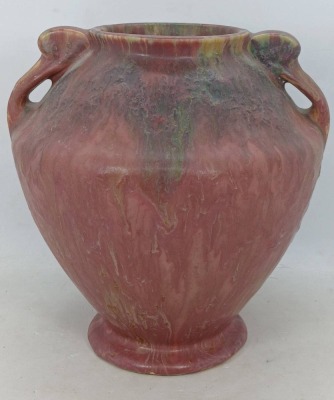 Roseville Carnelian II 7-inch Vase - 4