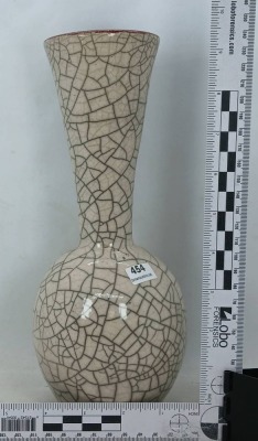 Sheldon Ganstrom Raku Art Pottery Vase - 6