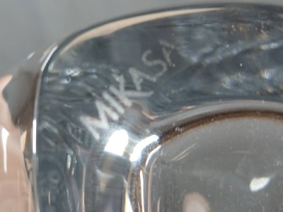 Mikasa Neptune Crystal Vase - 6